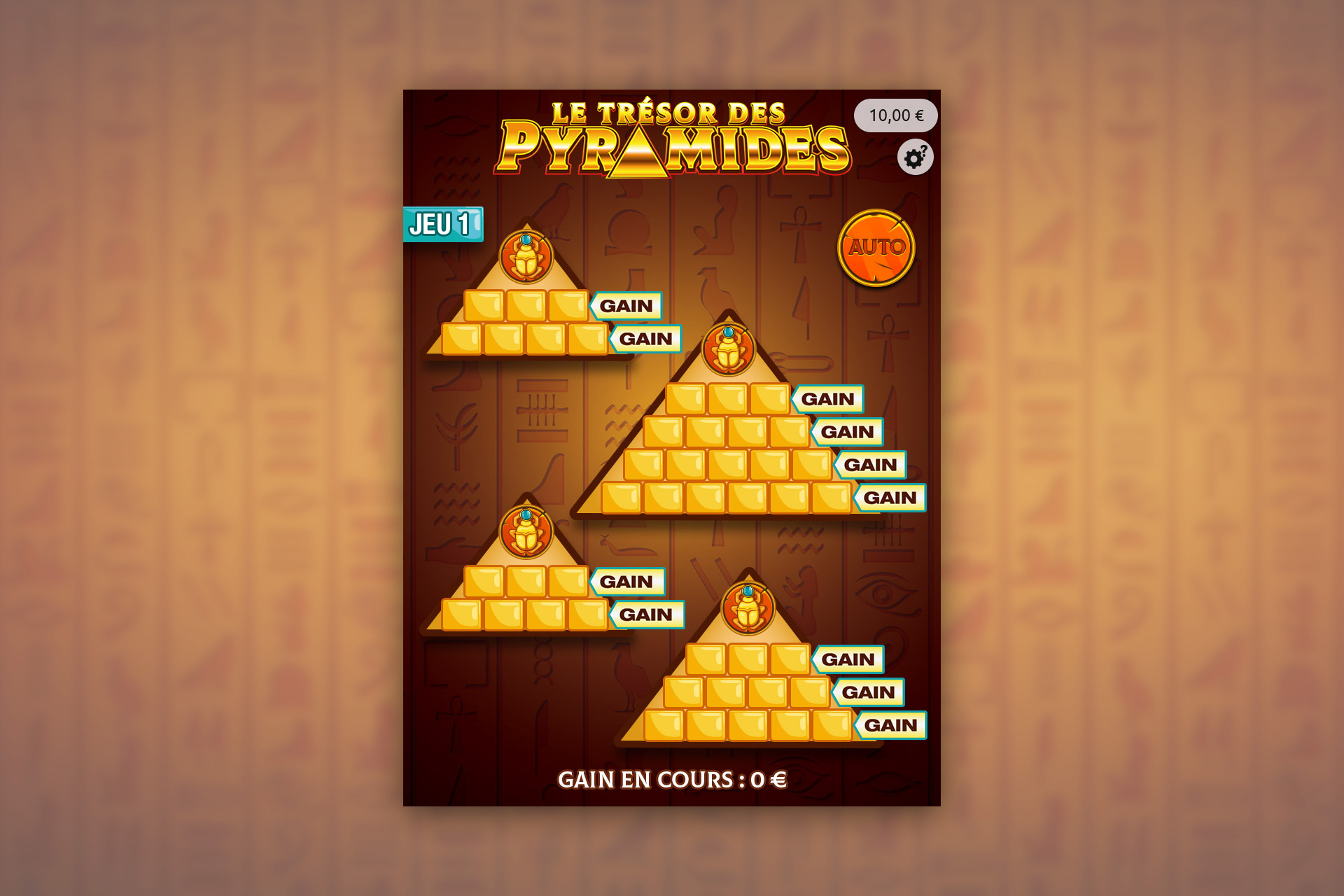 Trésor des pyramides