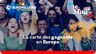 EuroMillions : la carte des gagnants en Europe