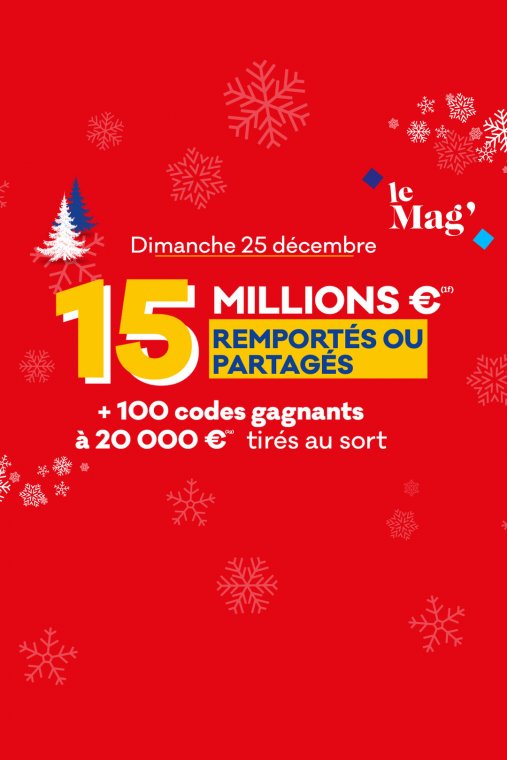 Grand LOTO® Noël 2022 - 15M€ en jeu