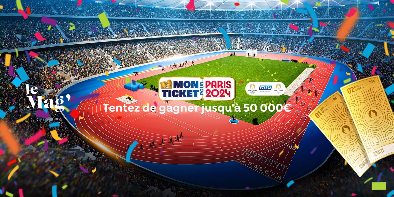 Mon Ticket pour Paris 2024, le nouveau jeu Illiko® dédié à Paris 2024