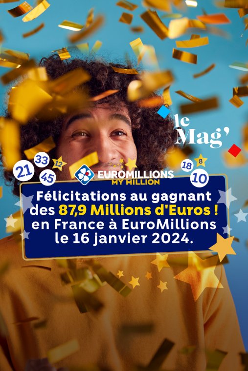 EuroMillions : un Français remporte le jackpot de 87 millions d’euros !