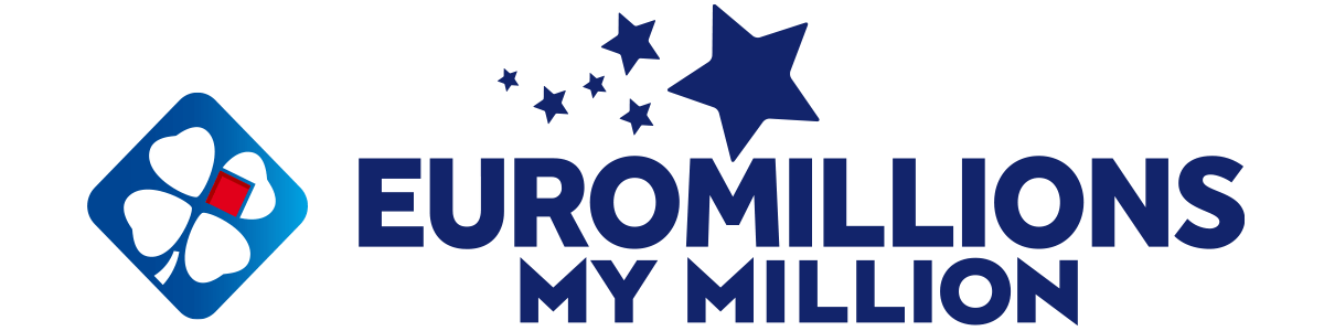 Euromillions | Logo bleu pour fond doré (2024)