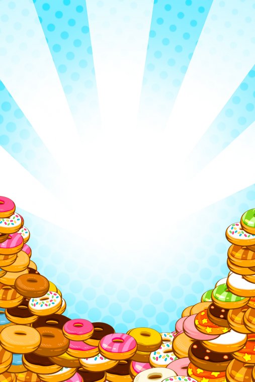 Pile Up Donuts | Master Desktop (fond)