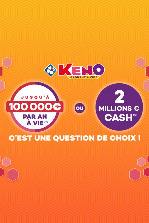 Keno Gagnant à vie