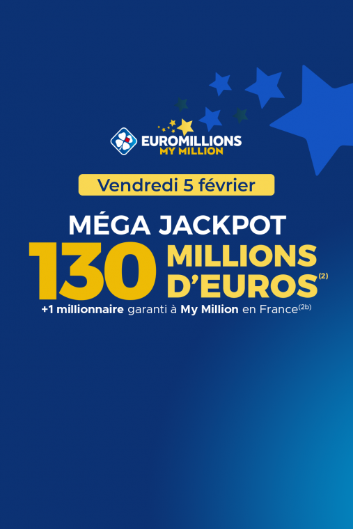 Mega Jackpot Euromillions