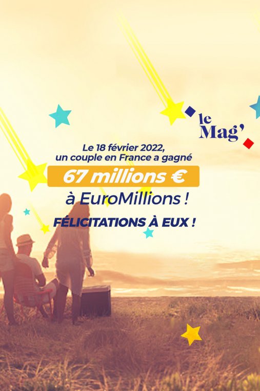Gagnants EuroMillions : un couple de Français remporte le jackpot de 67M€ dans l’Hérault