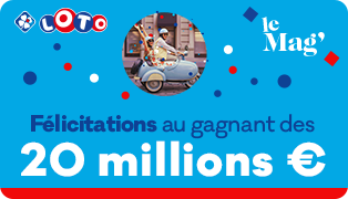 LOTO® : Gagnant du jackpot LOTO de 20 millions d’euros du 16 avril 2022 en ligne