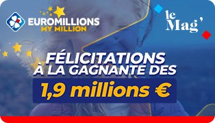 1,9M€ remportés à EuroMillions® !