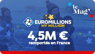 EuroMillions®: Le gagnant des 4,5M d’€ se manifeste au dernier moment 