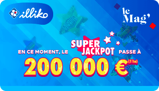 Jeux Illiko® exclus web - Super Jackpot à 200 000€