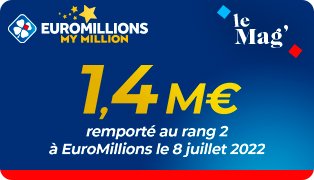 EuroMillions : le gagnant qui a remporté 1,4M d’€ 