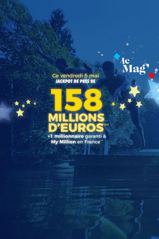 Jackpot EuroMillions : 158M d’€ à gagner au prochain tirage ! | FDJ®
