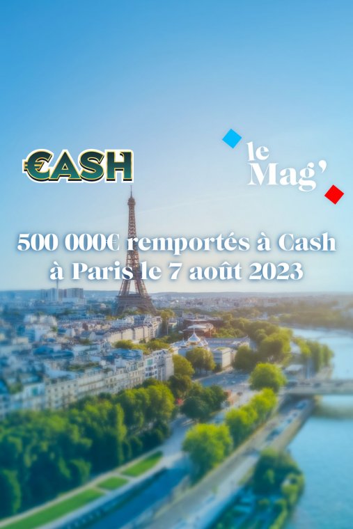 Illiko® Cash : un joueur décroche le gain maximal de 500 000 euros !