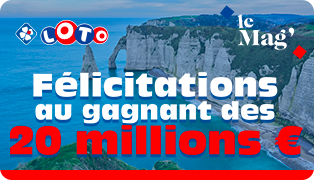 LOTO® : Jackpot de 20M€ remporté en Seine-Maritime 