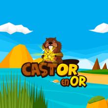 Castor en or